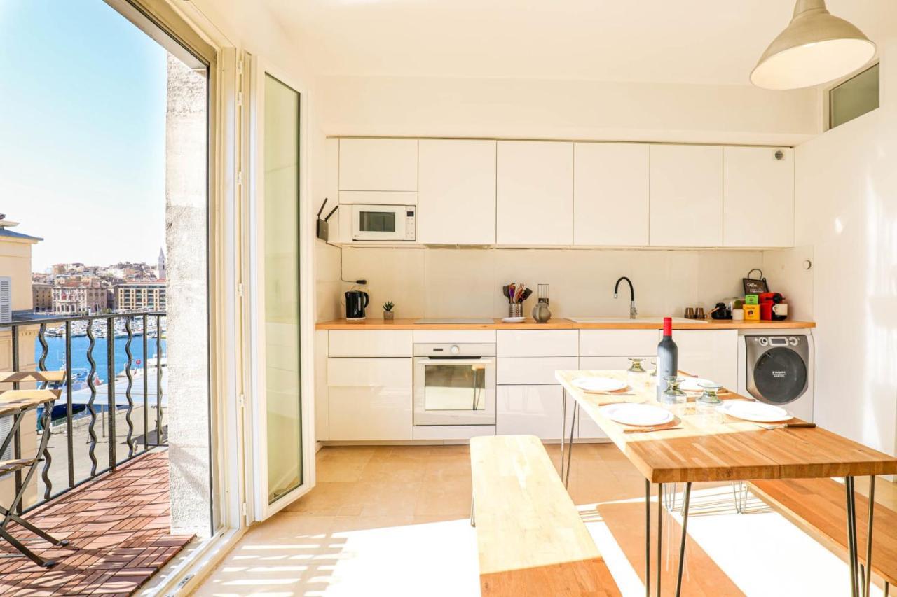 Le Pytheas - Vue Vieux-Port Avec Terrasse Et Clim Apartment Марсилия Екстериор снимка