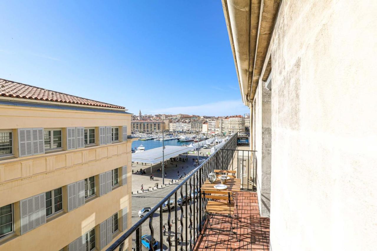 Le Pytheas - Vue Vieux-Port Avec Terrasse Et Clim Apartment Марсилия Екстериор снимка